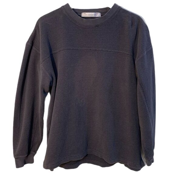 JOHN ASHFORD SPORT Men’s Medium Gray Thick Pullover Cotton Brushed Soft. - Picture 1 of 12